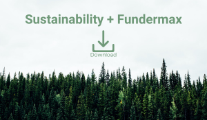 Sustainability at the Heart of Fundermax Infographic Download