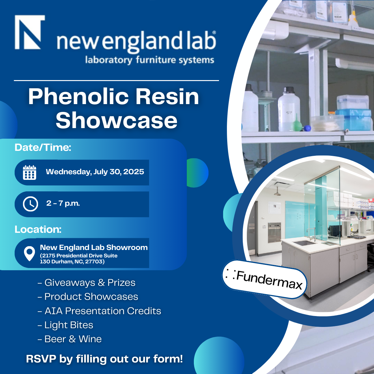 New England Lab Open House | Fundermax